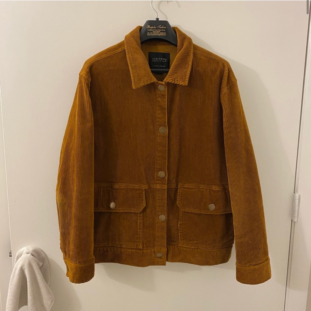 Gently used Anthropologie Corduroy Jacket - Women's XL